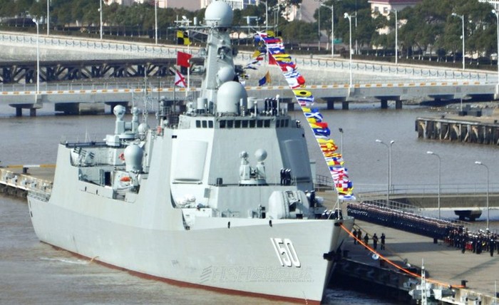 Tàu khu trục Type 052C Trường Xuân - Hạm đội Đông Hải, Hải quân Trung Quốc